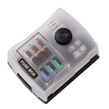 含负极双正极12路保险丝盒